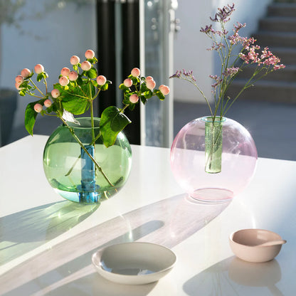 Bubble Vase - Pink / Green
