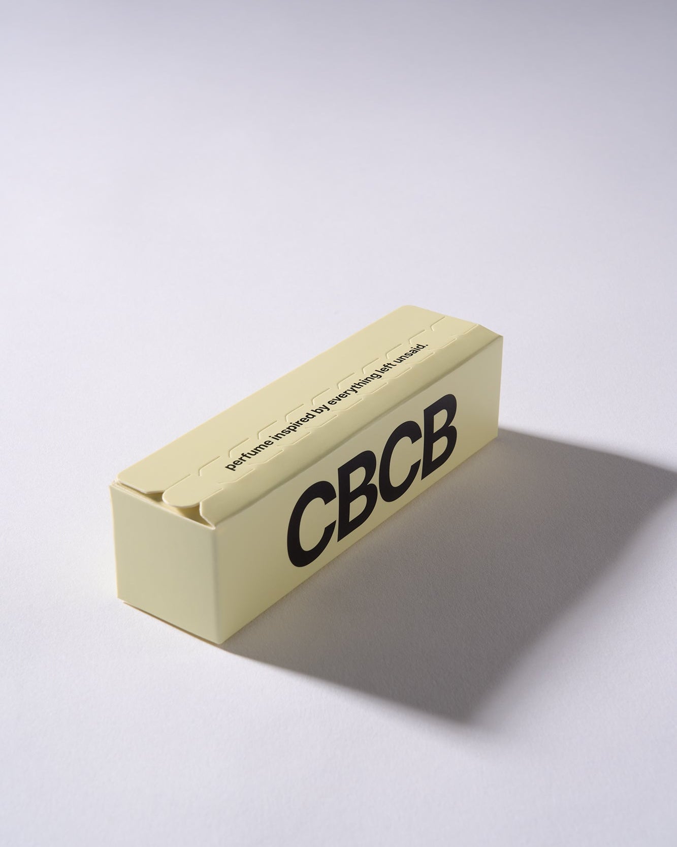 Beige box with 'CBCB' branding on a white background