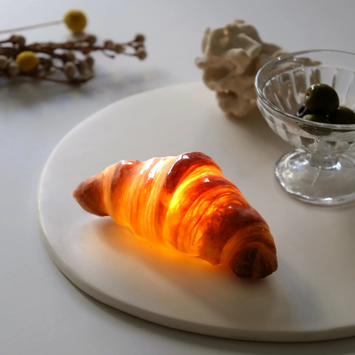 Croissant Bread Lamp