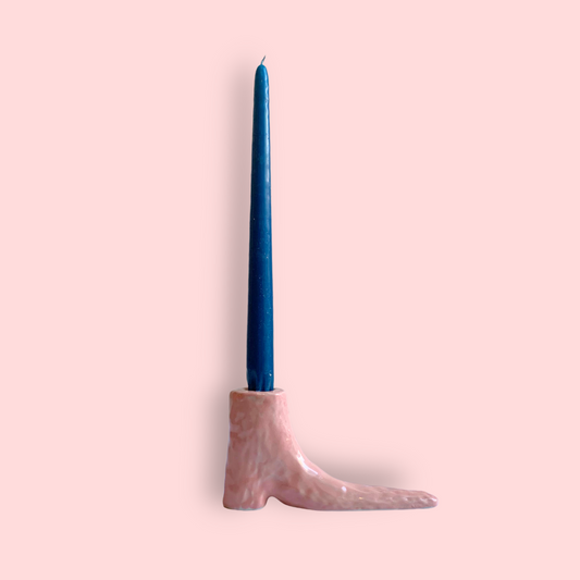 Le Shoes Candle Holder - Rosy Pink