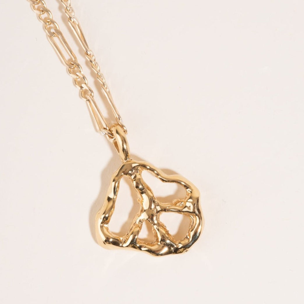 Peace Pendant – Gold Plated