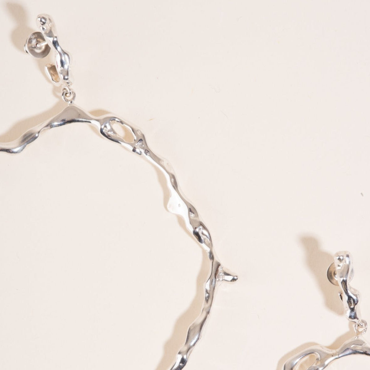 Big Drip Drops – Sterling Silver