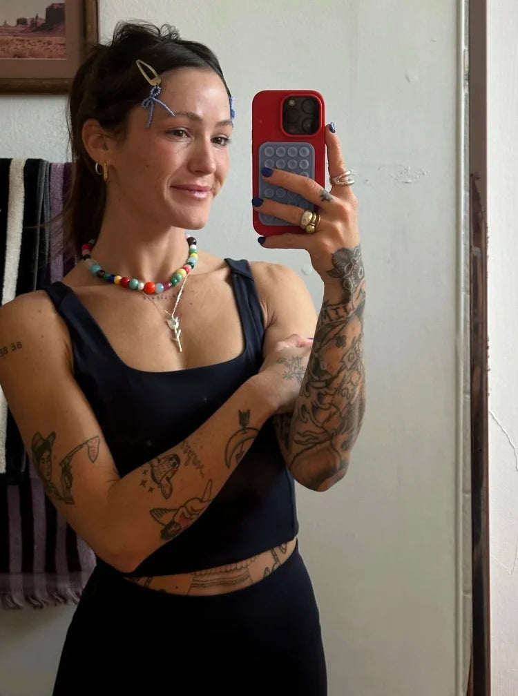 Gardenia Necklace - Silver