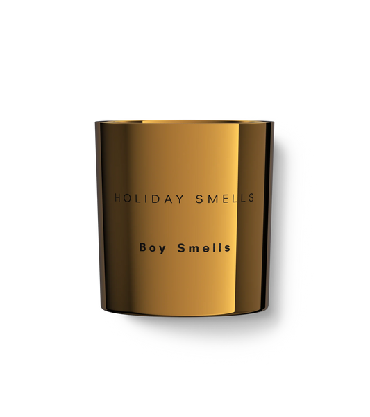 Boy Smells Candle - Holiday Smells