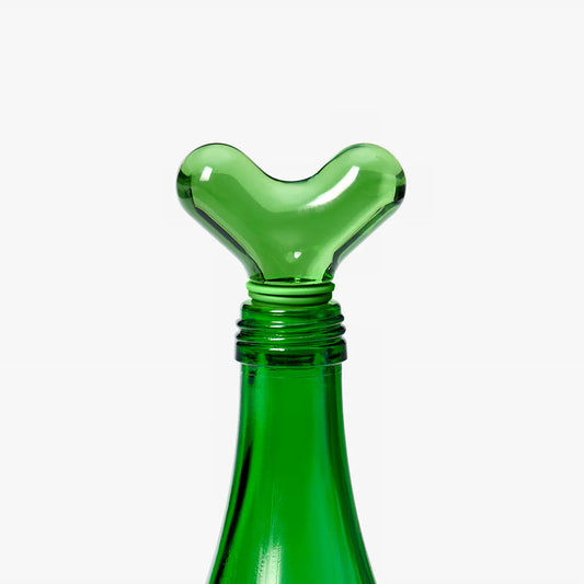 Hob Knob Bottle Stopper - Amber