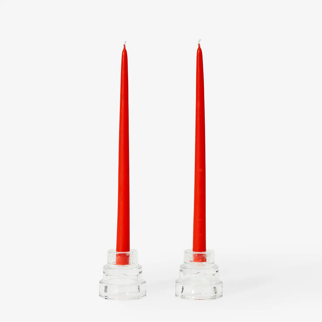 Honey I'm Home Beeswax Candle - Coral