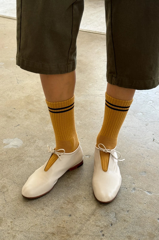 Boyfriend Socks - Biscotti