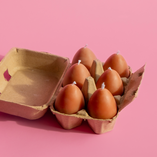 Egg Candles- Carton of Six