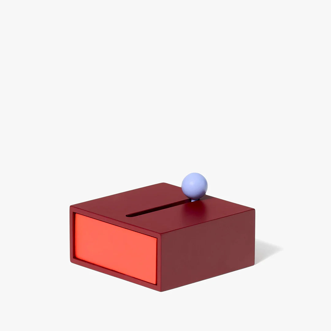 Cache Box - Small Red / Orange