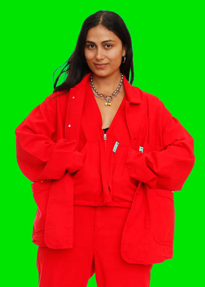 Forager Coat - Tomato