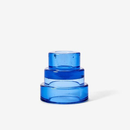 Terrace Candle Holder - Blue