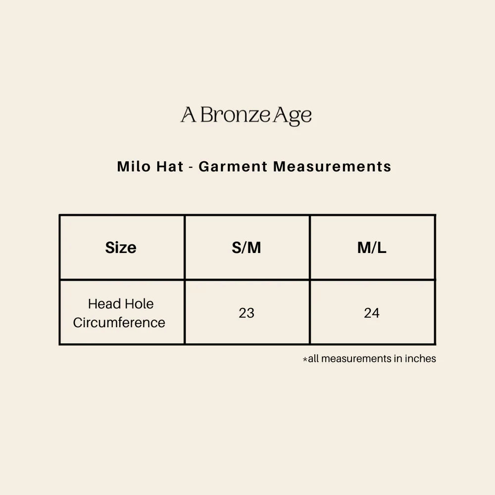 Milo Hat - Tobacco Nylon