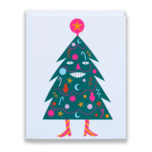 Greeting Card - Happiest Holiday Tree Card