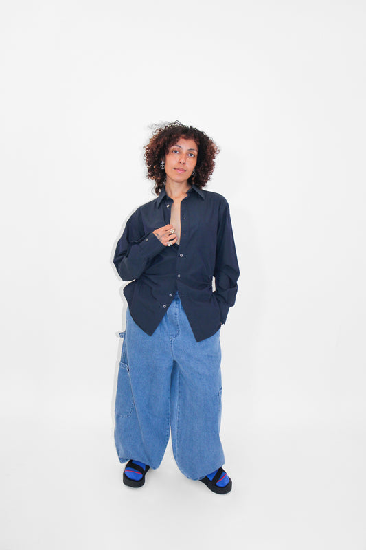 Bungee Shirt — Navy Blue
