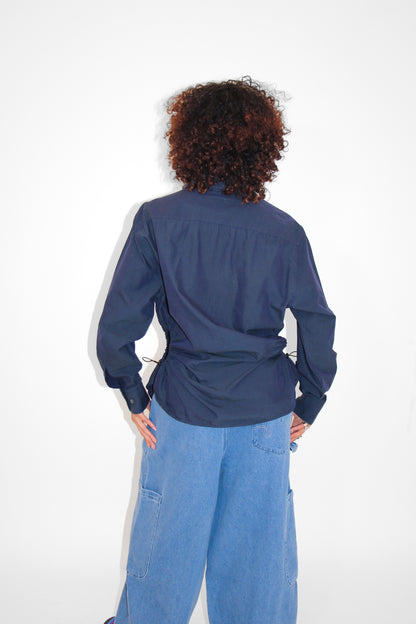 Bungee Shirt — Navy Blue (L)