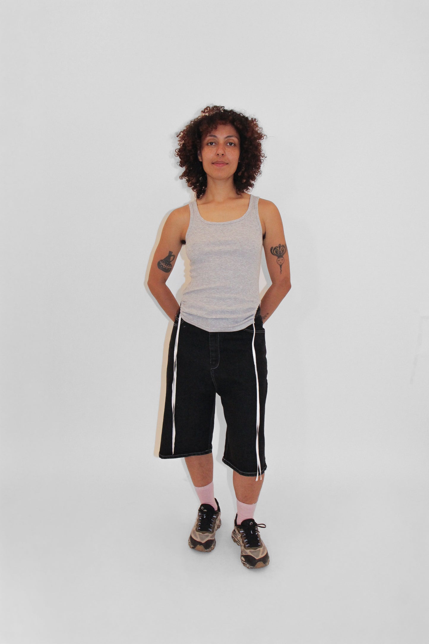 Strap Tank — Grey