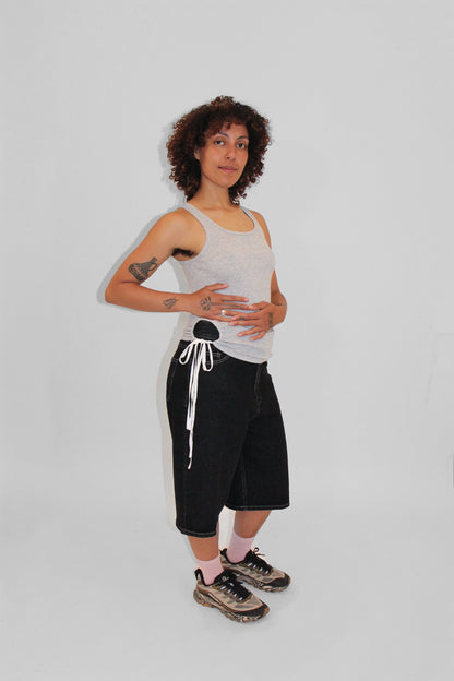Strap Tank — Grey