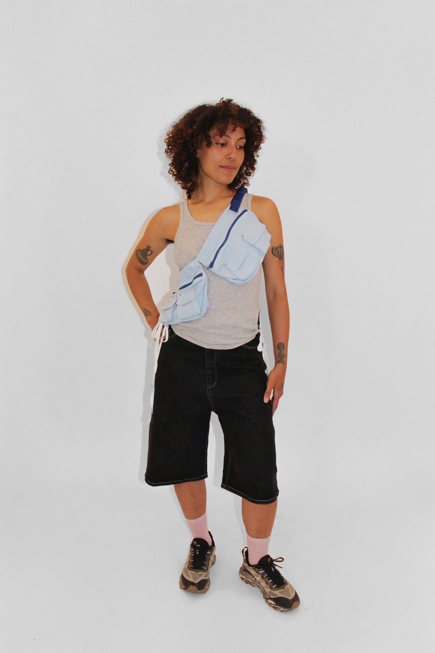 Strap Tank — Grey