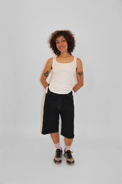 Strap Tank — White