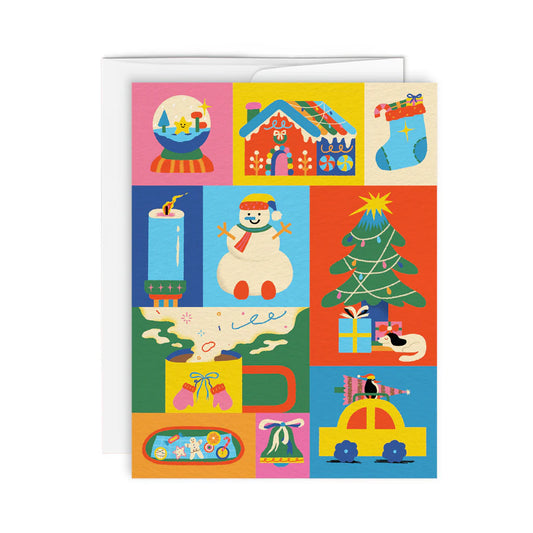 Greeting Card - Christmas Festivities