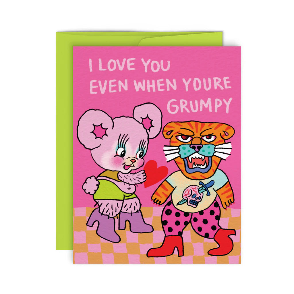 Greeting Card - Grumpy Love