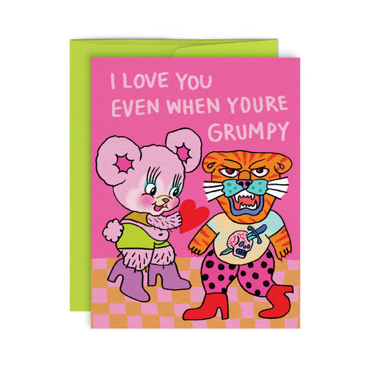Greeting Card - Grumpy Love