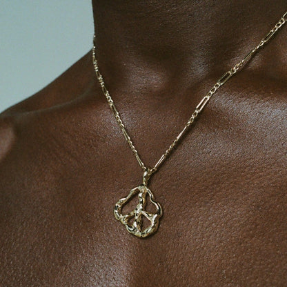 Peace Pendant – Gold Plated