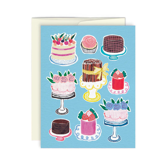 Greeting Card - Desserts