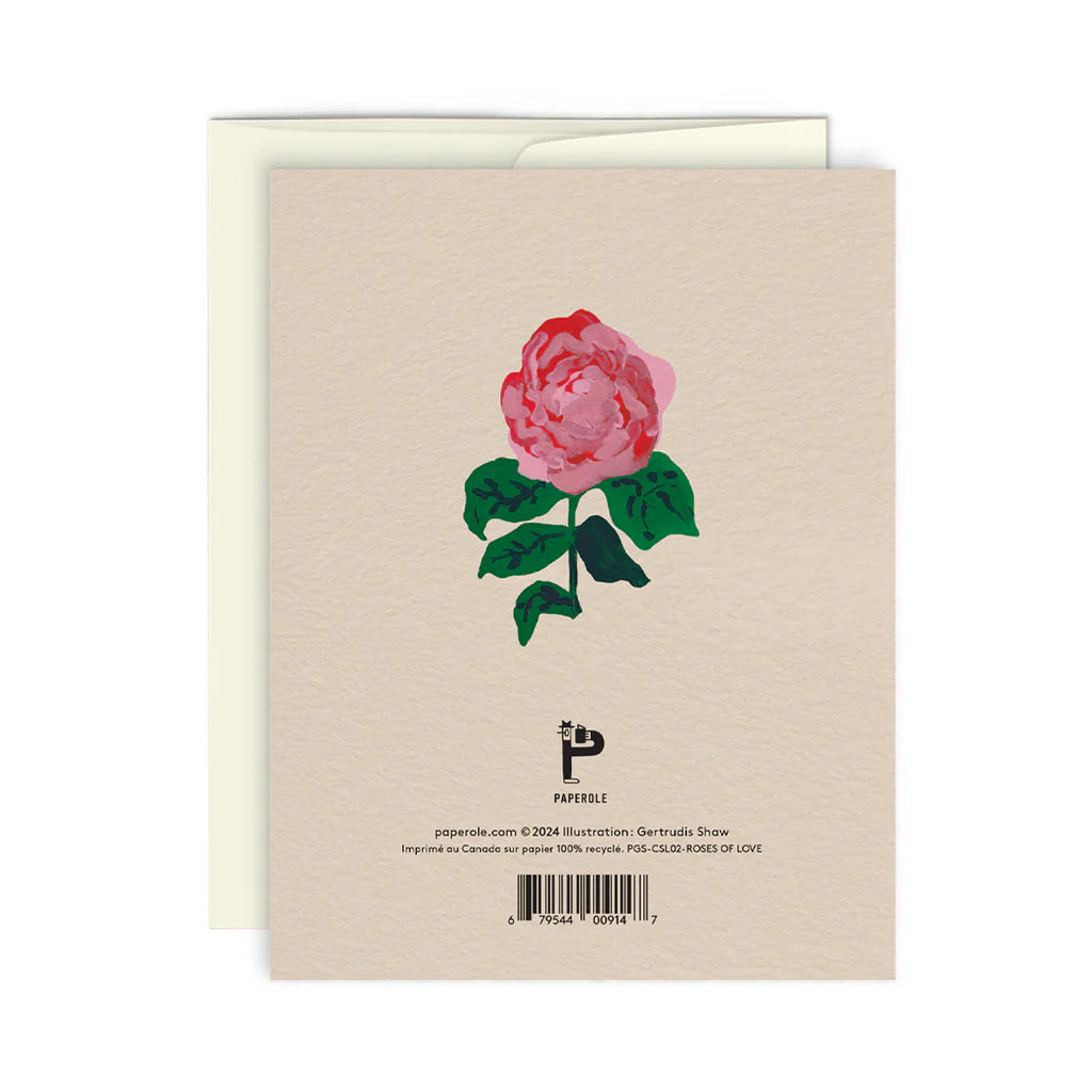 Roses I Love You Greeting Card
