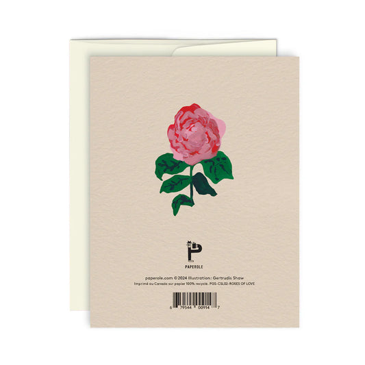 Roses I Love You Greeting Card