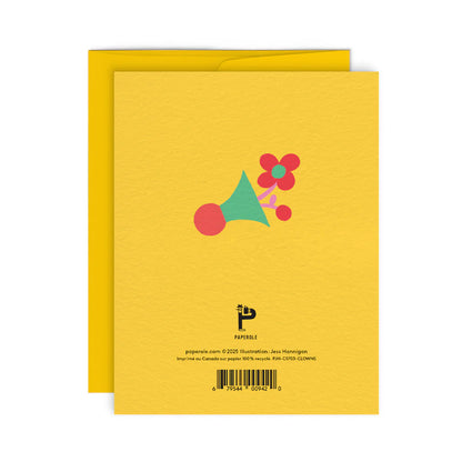Greeting Card - Clowns