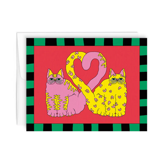 Greeting Card - Smitten Kittens