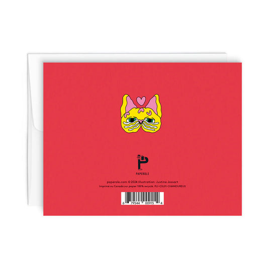 Greeting Card - Smitten Kittens
