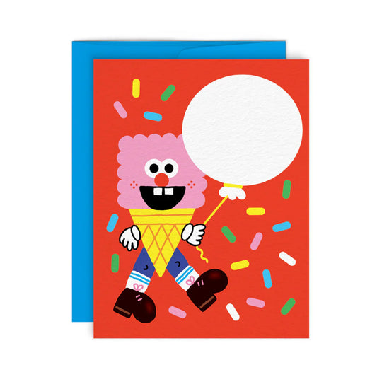 Confettis Greeting Card