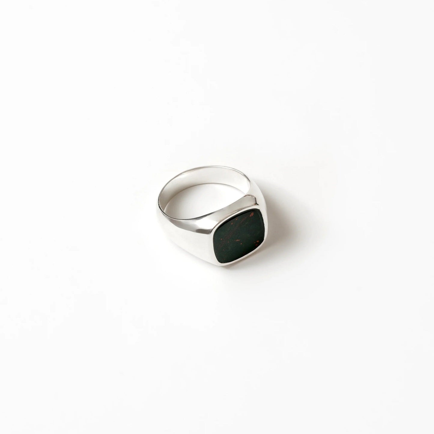 Jules Bloodstone Ring – Silver