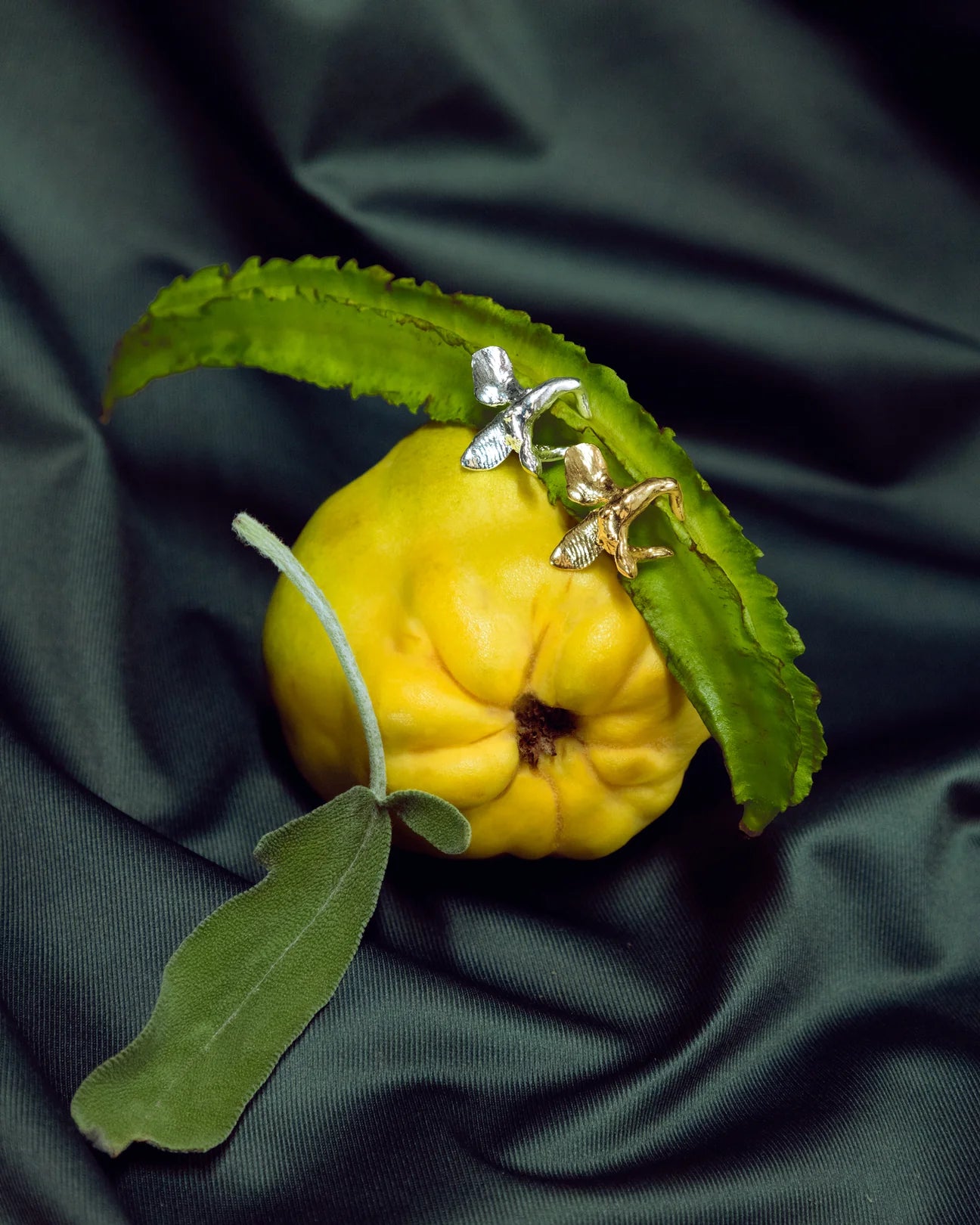 Hornet Ear Cuff - Silver