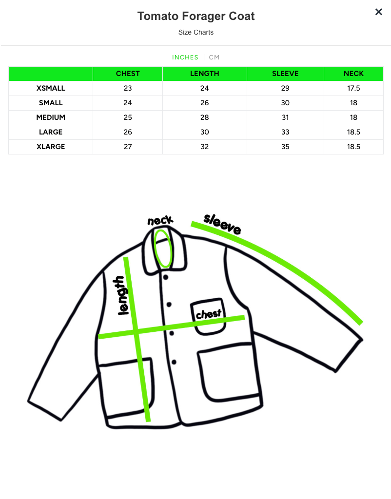 Forager Coat — Tomato