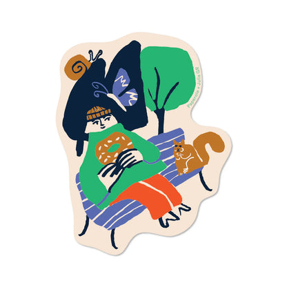 Sticker - Park Bench