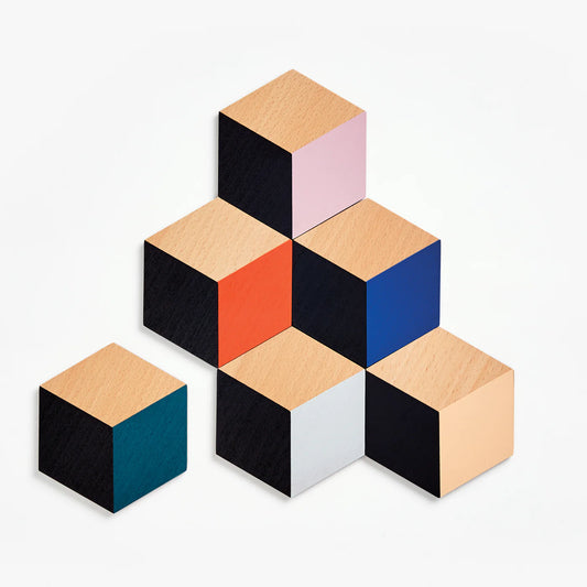 Table Tiles - Multi Set of 6