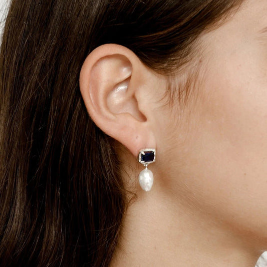 Sophie Earrings – Blue