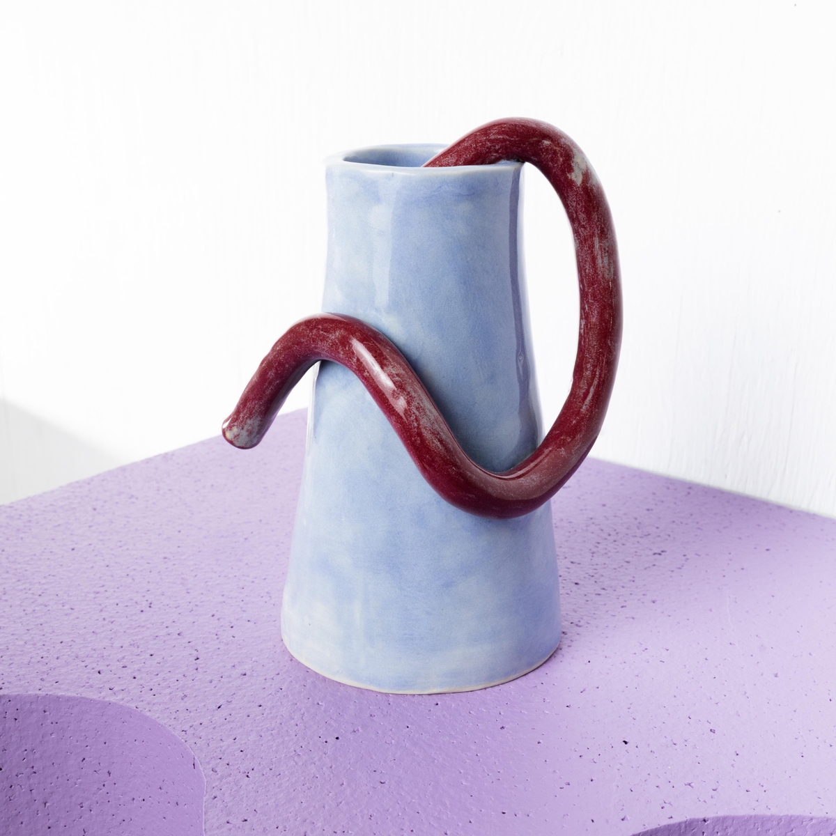 Ceramic Vase - Denim Blue