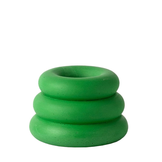 Triple O Candleholder - Forest Green