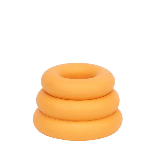Triple O Candleholder - Peach