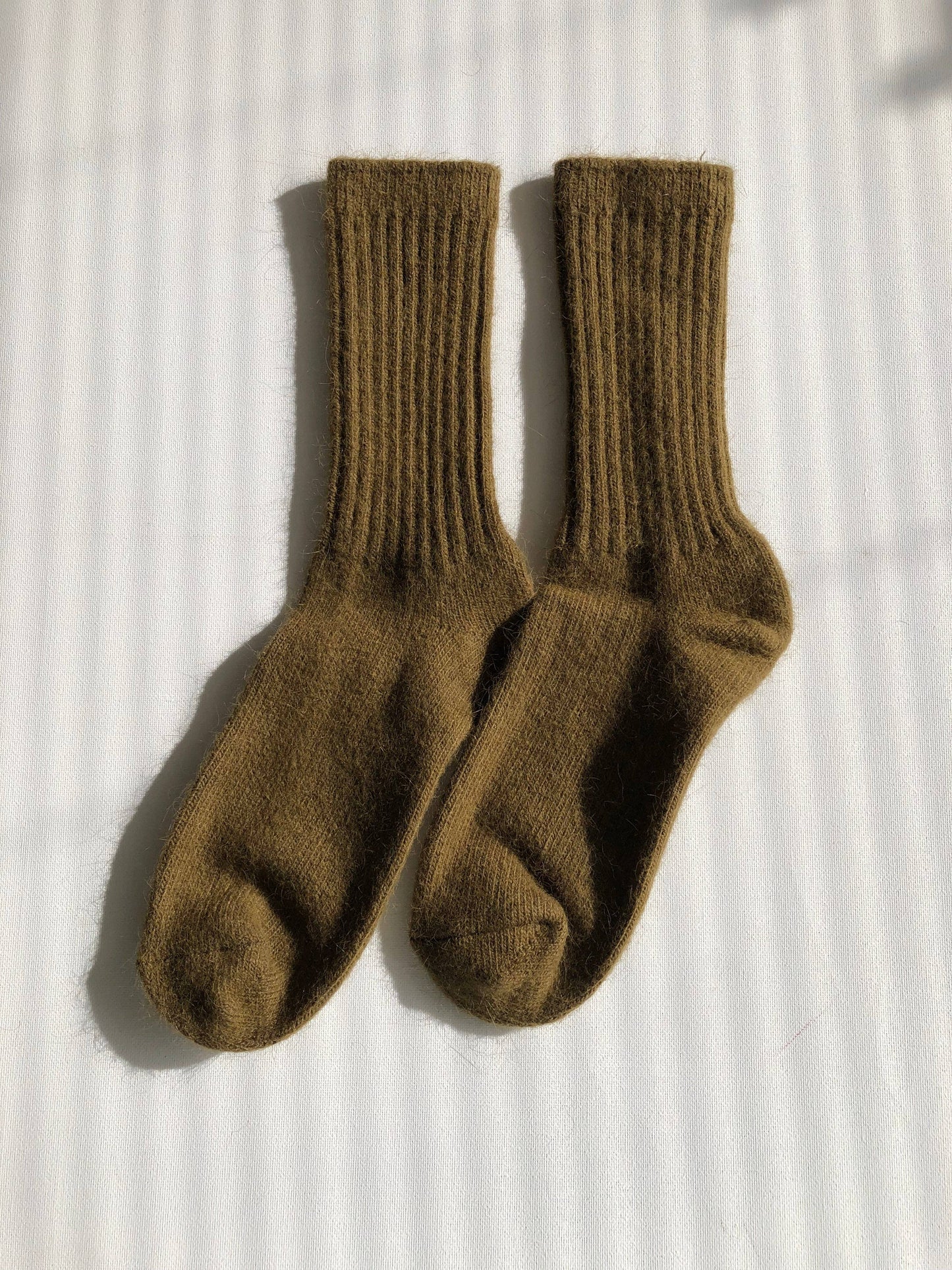 Royal Angora Wool Socks - Maple