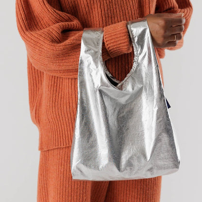 Baby Baggu - Metallic Silver