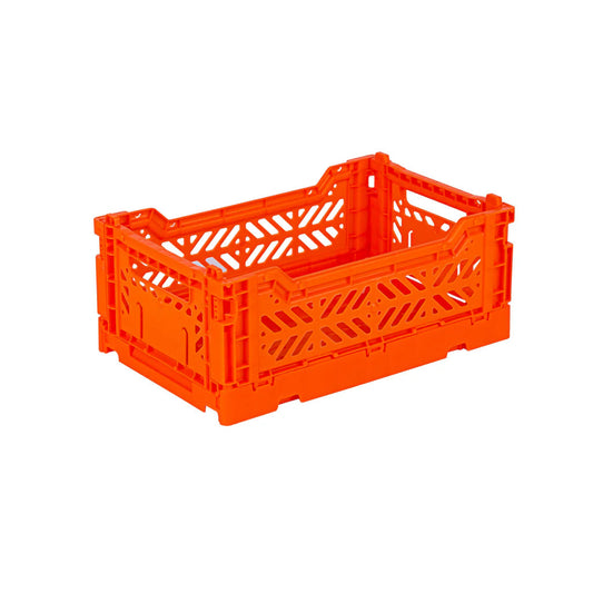 Foldable Colour Crate - Orange