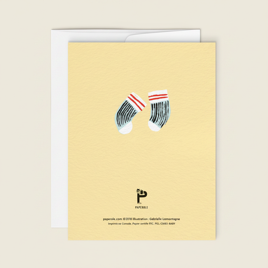 Baby Greeting Card Packshot Back