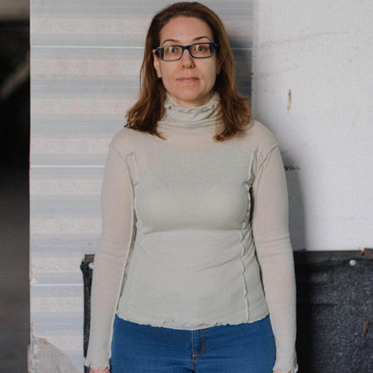 Omato Turtle Neck - Brun Green