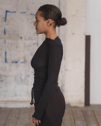 Omato Long Sleeve Tee - Black