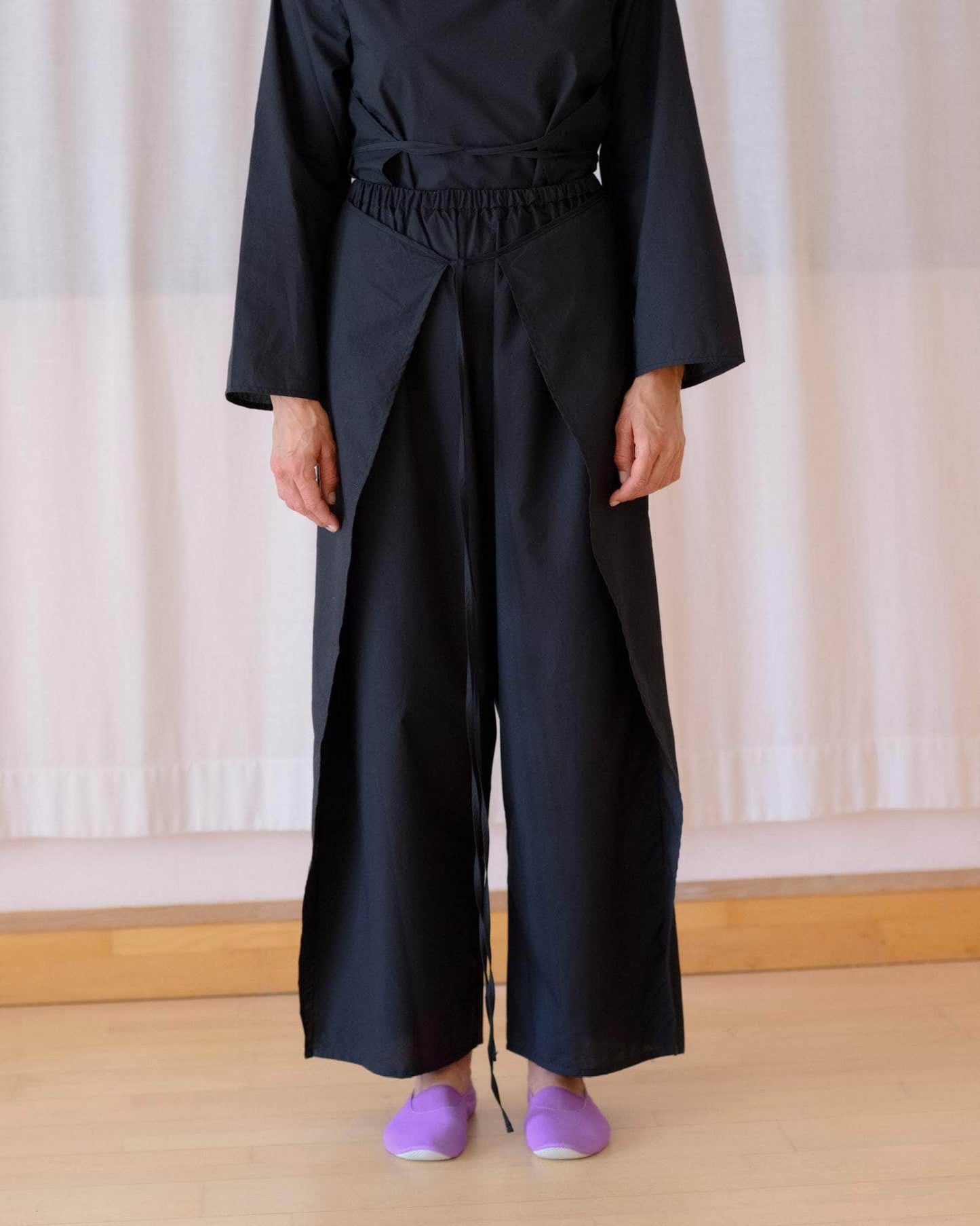 Decti Pants - Organic Cotton Poplin - Black